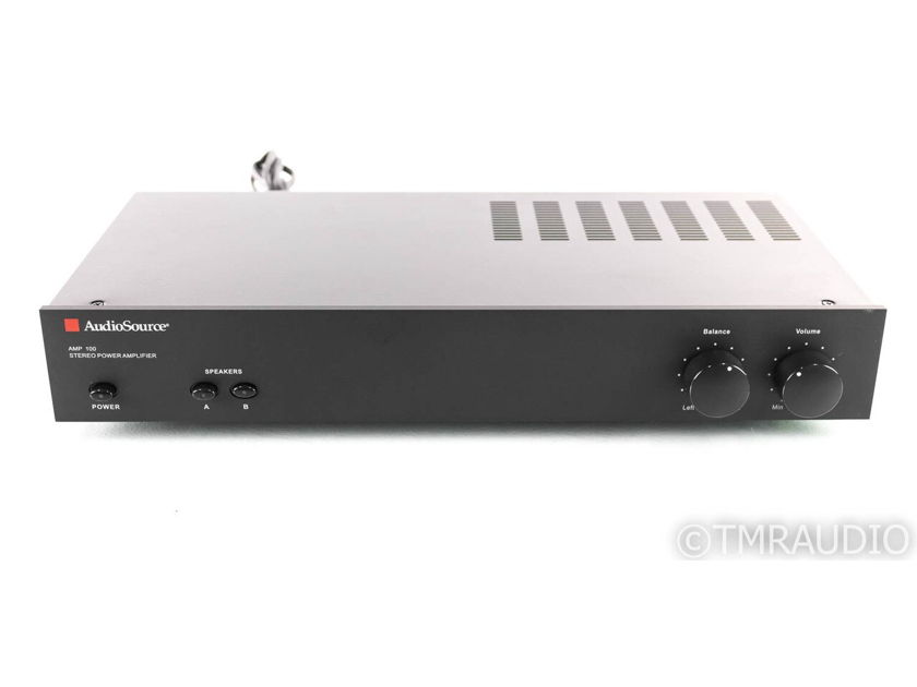 AudioSource AMP 100 Stereo Power Amplifier; Black (26263)