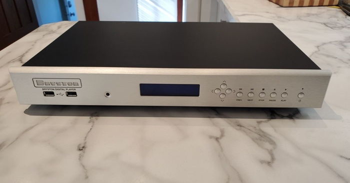 Bryston BDP-2 Digital Player Silver 17" Faceplate with ...
