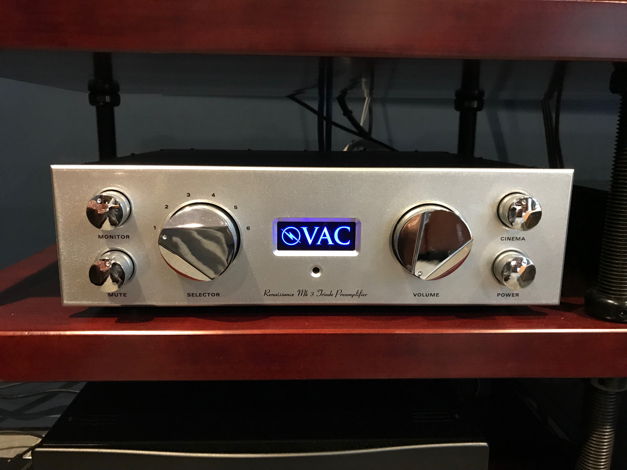VAC Renaissance Mk III  (Mk 3) Tube Pre-Amplifier with ...