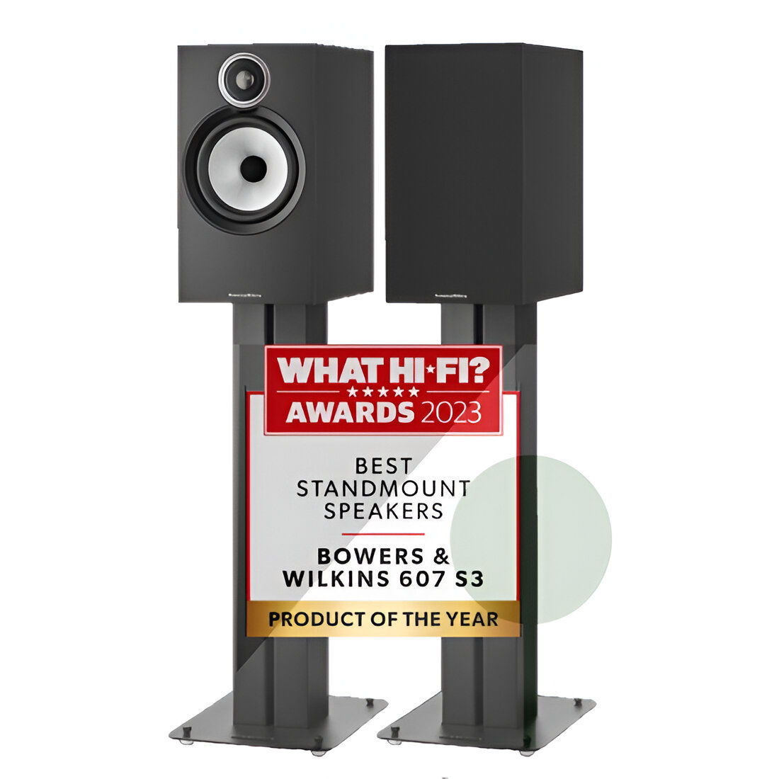 Bowers & Wilkins 607 S3 "Product of the Year" Bookshelf... 2
