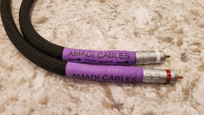 Amadi Cables Maddie sig. .5m Gold RCA