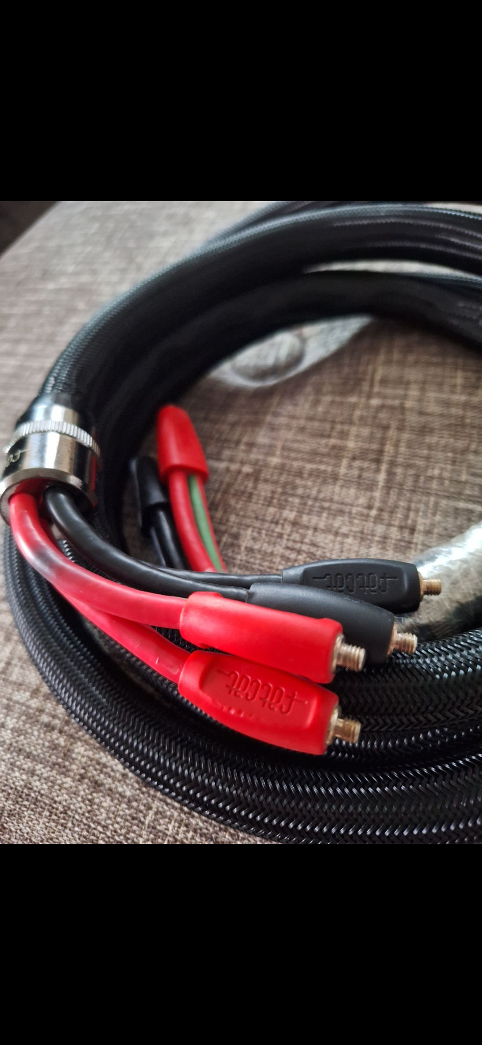 FATCAT affordable audiophile 2 meter speaker  cables ex... 3