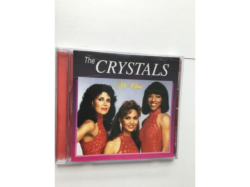 The Crystals  All class Cd signed autographed inlay 2000