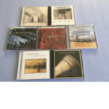 Windham Hill Jazz Cd lot of 7 cds