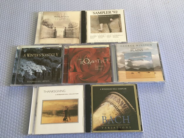 Windham Hill Jazz Cd lot of 7 cds