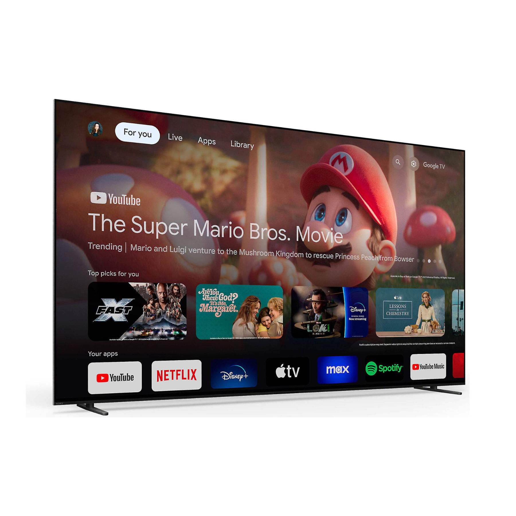 Sony BRAVIA 8 - 65-inch Class OLED 4K HDR Smart Google ... 2