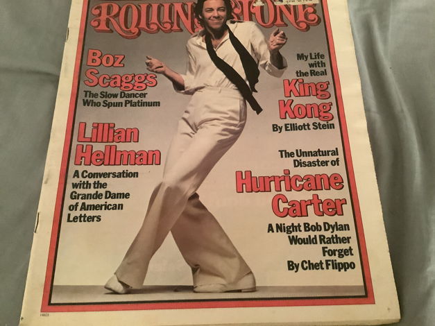 Boz Scaggs Rolling Stone Magazine  Feb 24 1977 Issue No...