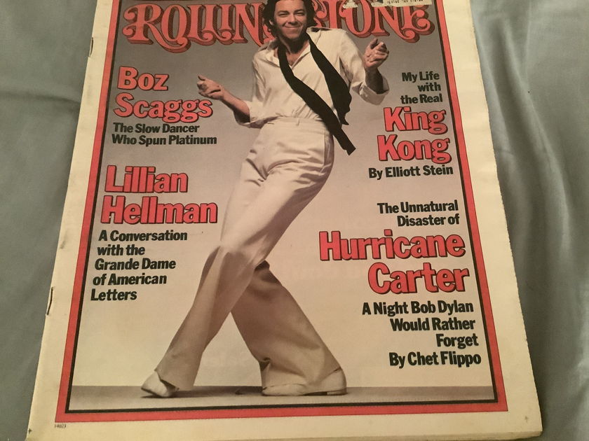Boz Scaggs Rolling Stone Magazine  Feb 24 1977 Issue No.233