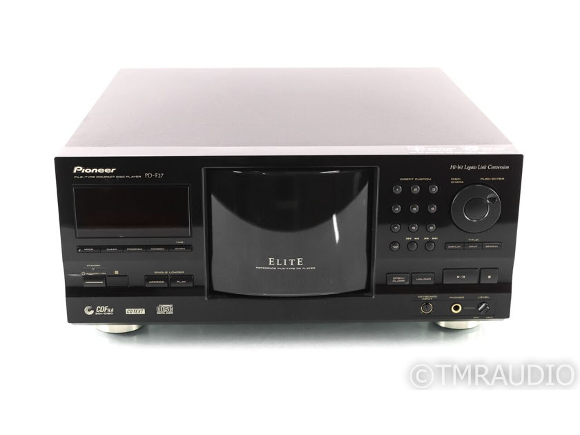 Pioneer Elite PD-F27 300 Disk CD Changer / Player; PDF27 (No Remote) (27638)
