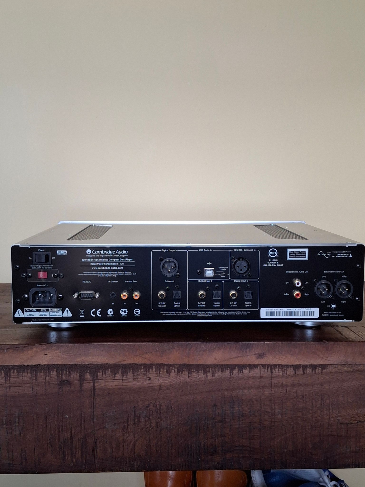 Cambridge Audio Azur 851C 2