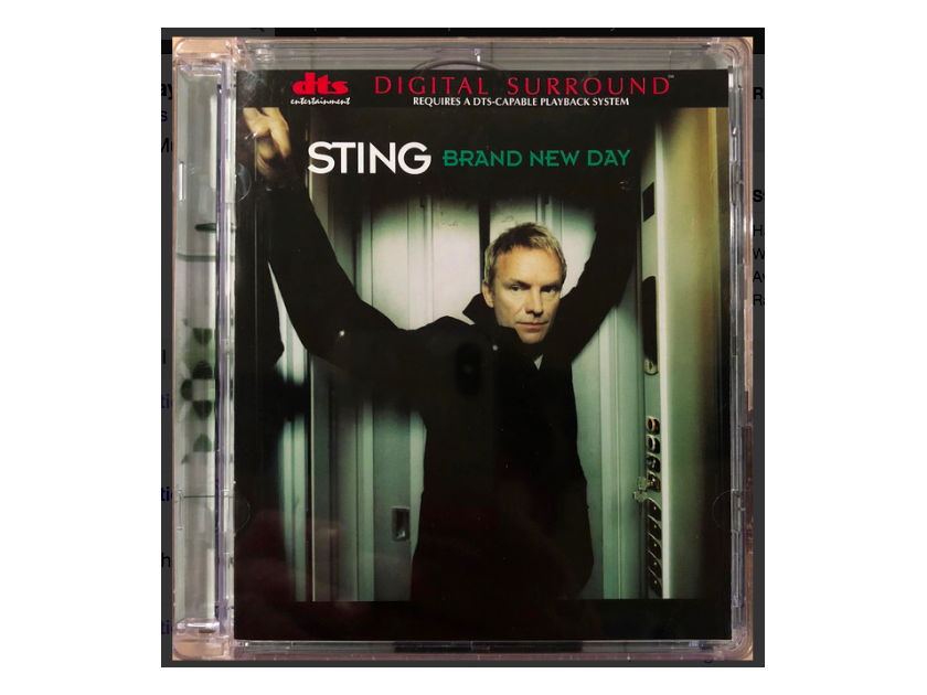 2 Audio CDs - Sting & The Police DTS Digital Surround 5.1 audio cds - "Brand New Day" and "Every Breath You Take"