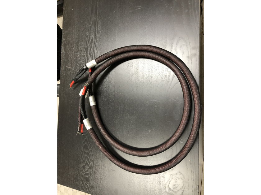 Audioquest Volcano speaker cables 1 pair for sale 5 ft