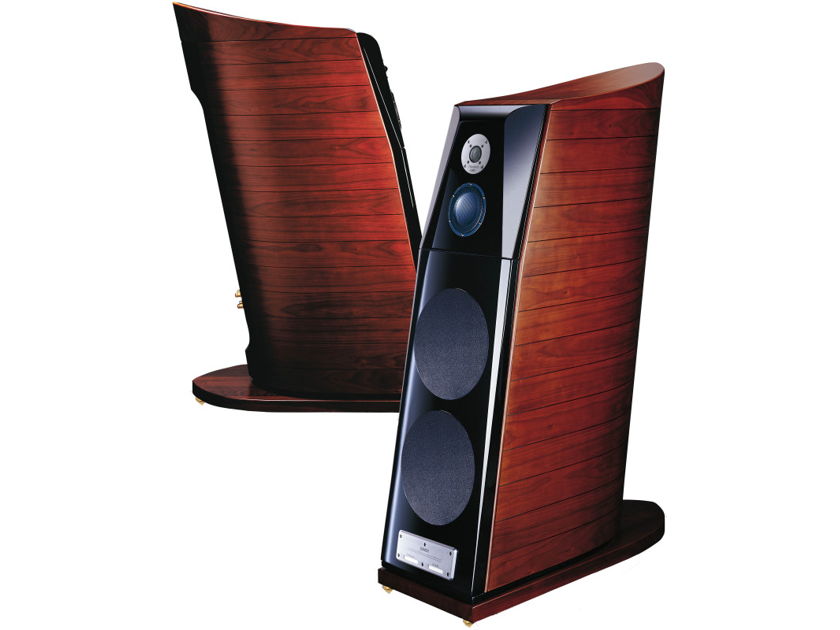 Usher Audio BE-20-D DMD Diamond Tweeter, Walnut Finish Color, loudspeakers Excellent condition. --- Want Quick Sale Price Only $7,195.95