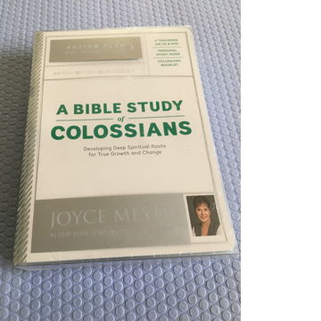 Sealed new Joyce Meyer A Bible study of Colossians 4 te...