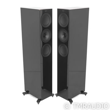 KEF R5 Floorstanding Speakers; Black Pair (63341)