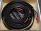 Tellurium Q Ultra Black speaker cables. 3m pair w/spade... 3