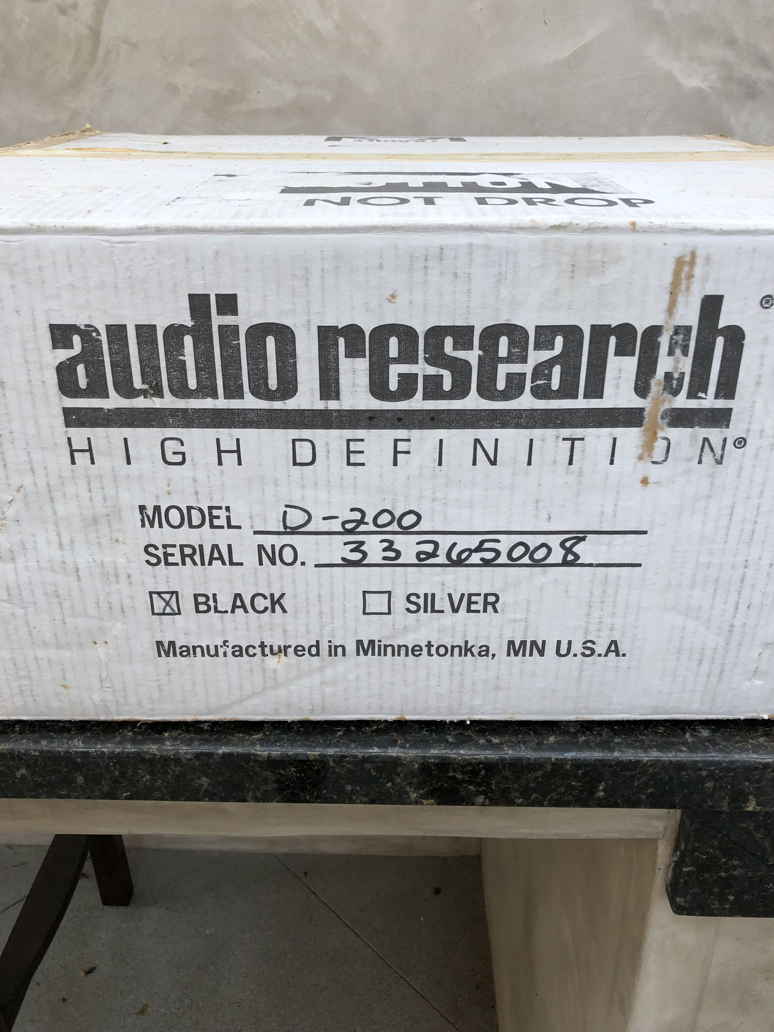 Audio Research D-200 4
