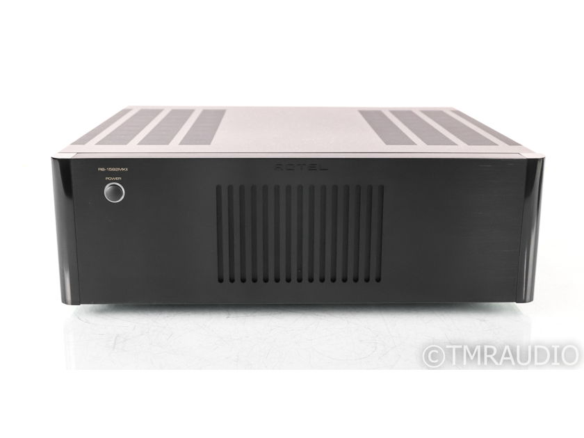 Rotel RB-1582 MkII Stereo Power Amplifier; RB1582 Mark 2; Black (35190)