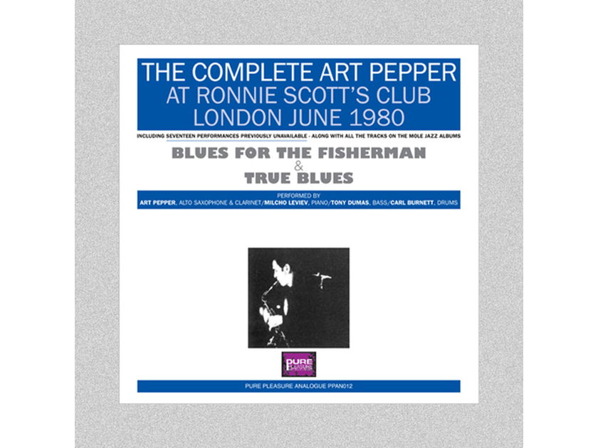 Complete Art Pepper Ronnie Scott's Club London 1980 7LP Box Set