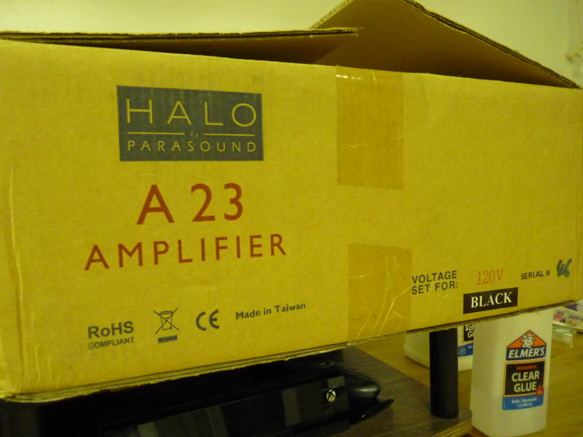 Parasound A23 Stereo Power amplifier (BLK) (125w x 2 @ 8 ohm)