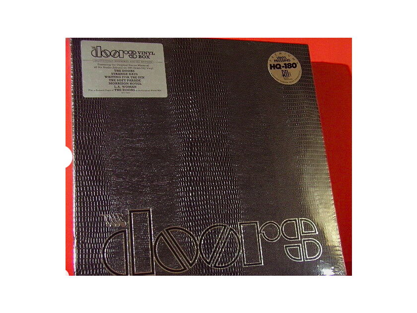 The Doors Vinyl Box - 7lps on 180g vinyl from RTI - New/Sealed #3072 of 12,500