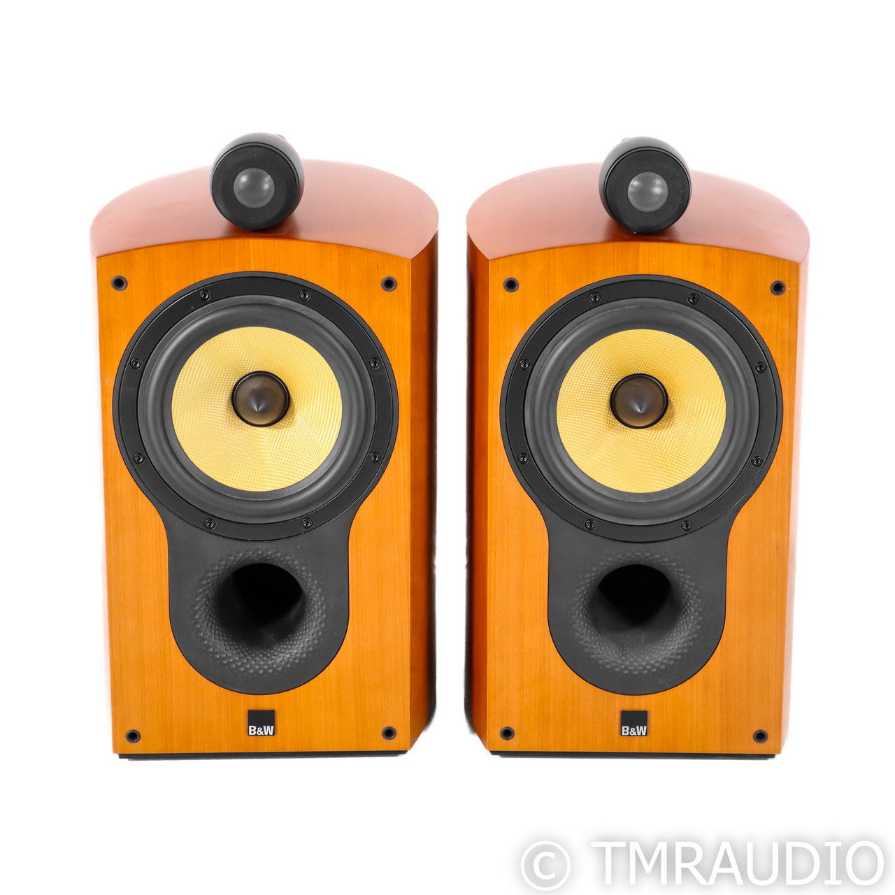 B&W 805S Bookshelf Speakers; Cherrywood Pair (70110) 3