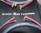 Acoustic Zen absolute speaker cables  8 feet pair 10