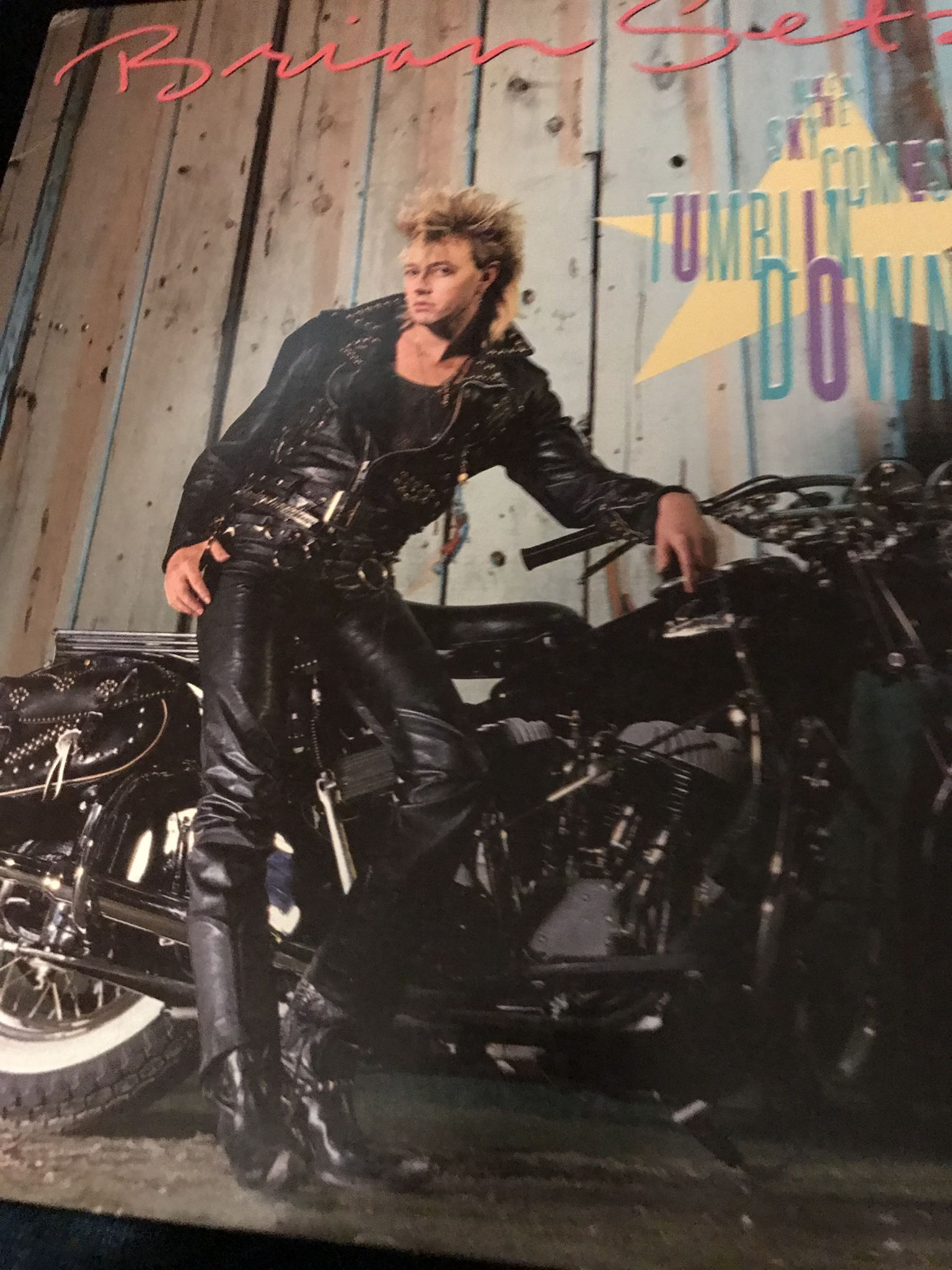 Brian Setzer  the sky comes tumbling down
