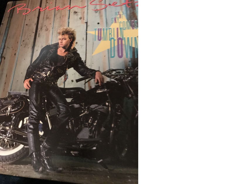 Brian Setzer  the sky comes tumbling down