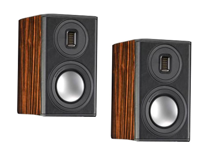 Monitor Audio PL100 II Bookshelf Speakers (Ebony): Excellent Trade-In; 3 Yr. acX Warranty; 50% Off