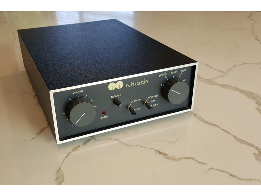 Naim Audio NAC-32.5  chrome bumper preamp, dual phono inputs