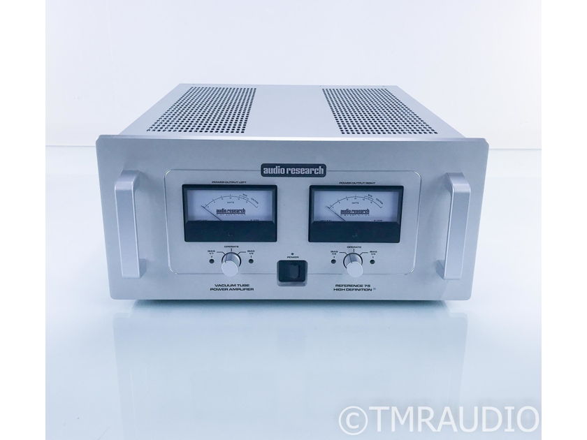 Audio Research Reference 75 Stereo Tube Power Amplifier; ARC REF75 (17968)
