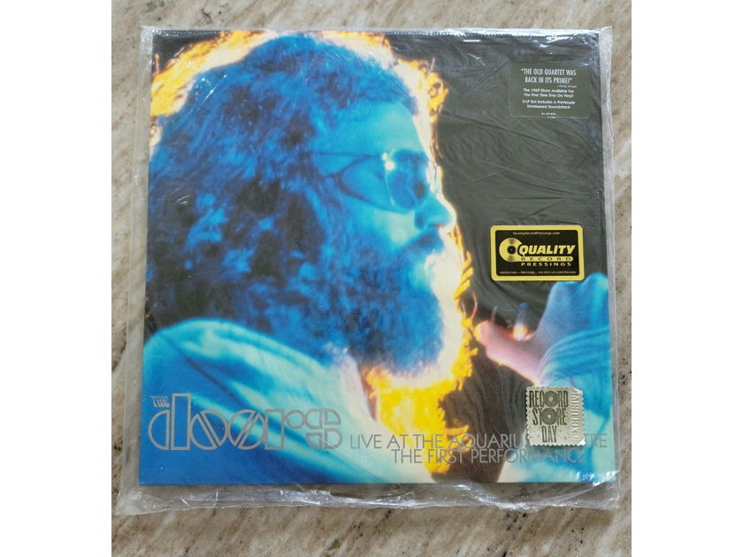 The Doors Live at the Aquarius - 3LPs on Clear Vinyl - RSD Special Issue