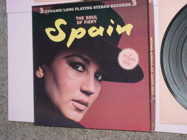The Soul of Fiery Spain 3 lp record box set