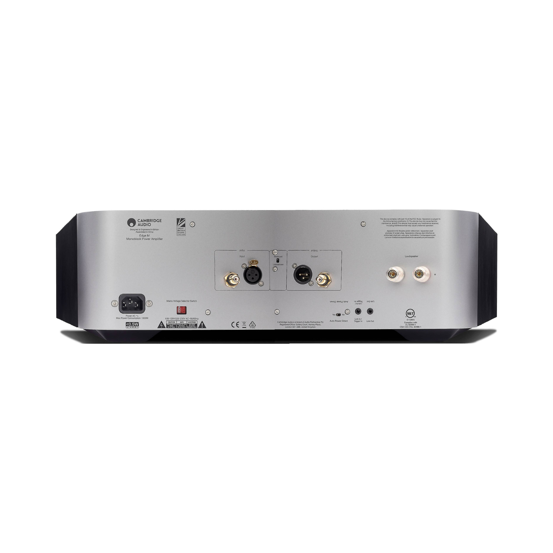 Cambridge Audio Edge M Class XA Mono Power Amplifier - ... 2