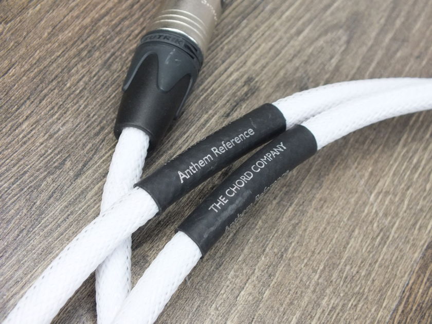 Chord Company Anthem Reference interconnects XLR 1,0 metre