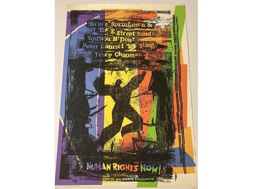 Javier Romero, "Human Rights Now", SIGNED Limited Edition Poster
