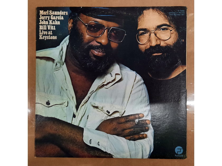 Merl Saunders/Jerry Garica/John Kahn/Bill Vitt Live 1973 NM 2X VINYL LP F-79002