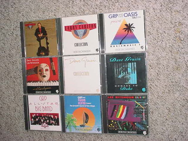 JAZZ GRP Related cd lot of 9 - Larry Carlton Dave GRUSI...