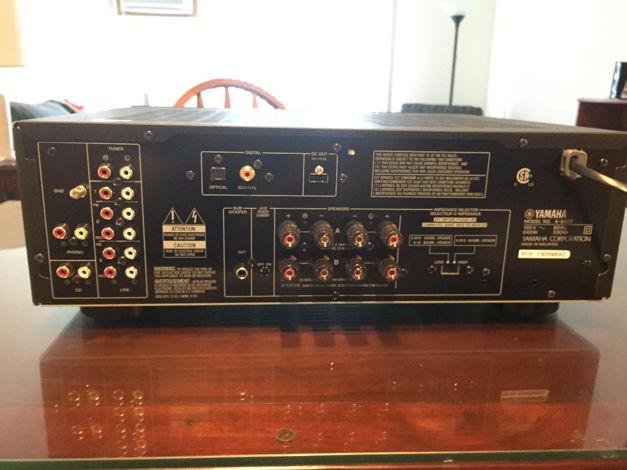 Yamaha A-S501 Integrated Amplifier (Black)