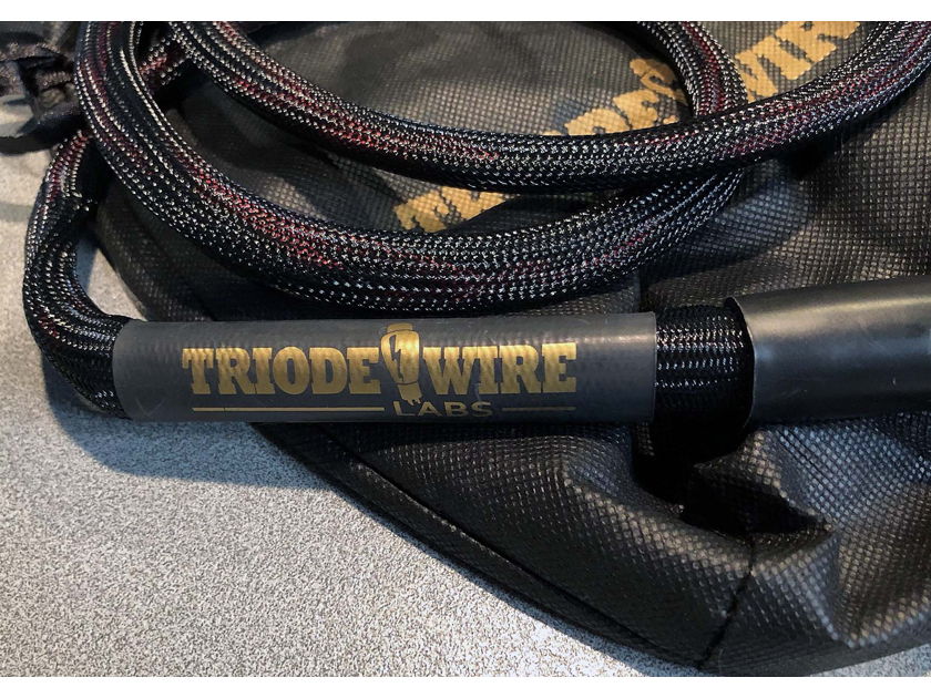 Triode Wire Labs Speaker Cables Bi-wired 6 feet bananas