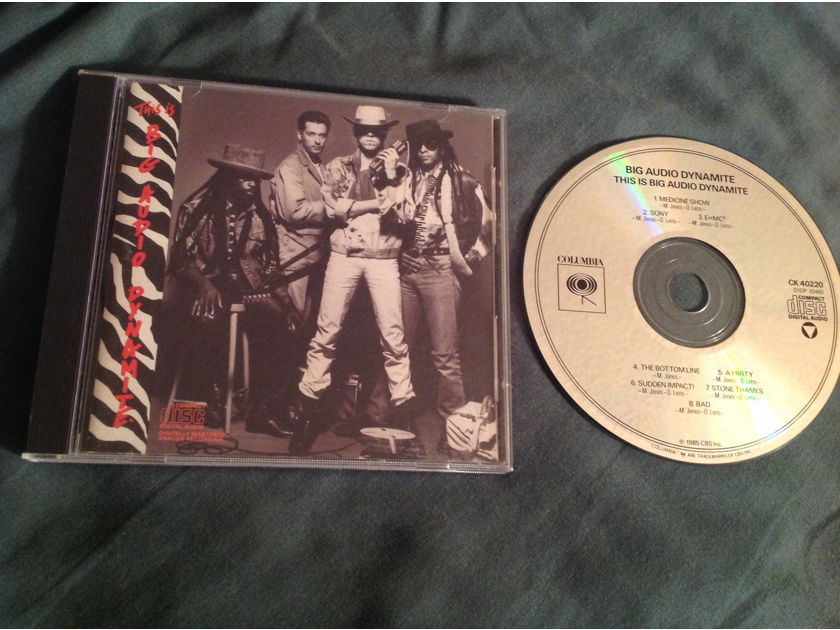 Big Audio Dynamite  This Is Big Audio Dynamite Not Remastered