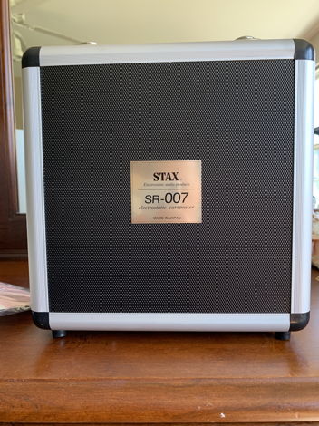 Stax SR-007 Electrostatic Earspeakers
