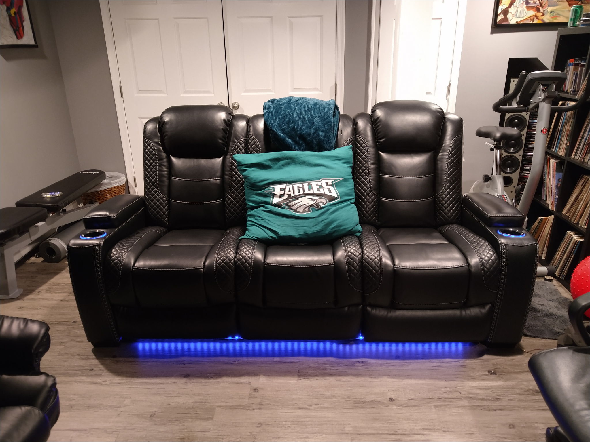 Just added my theater seating.