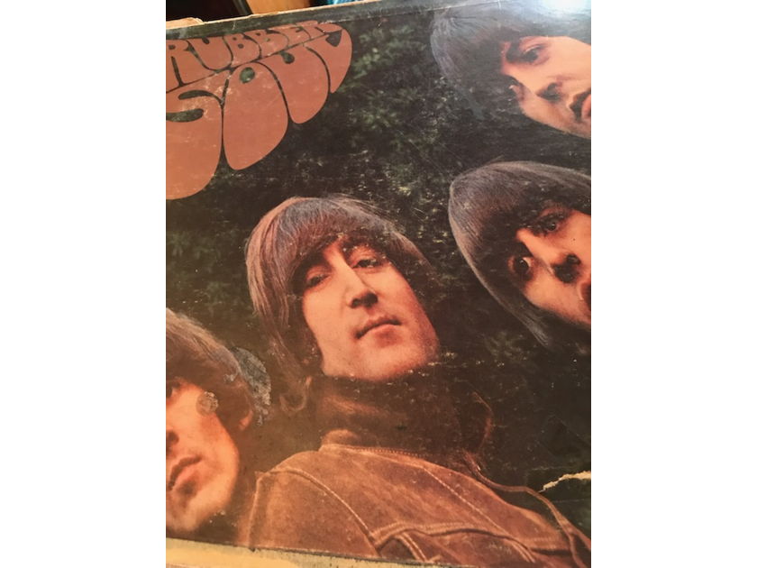 The Beatles Rubber Soul Vinyl LP Capitol T 2442 Mono The Beatles Rubber Soul Vinyl LP Capitol T 2442 Mono