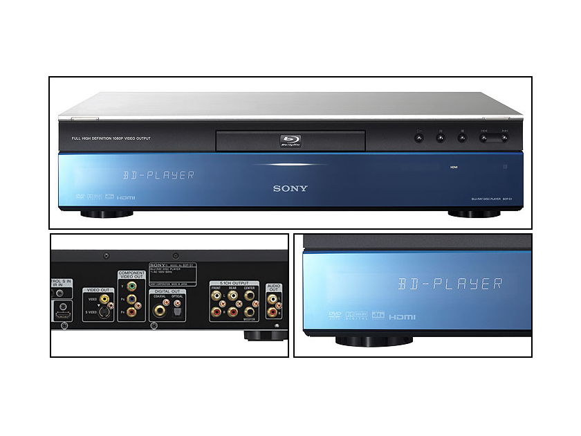 Sony BDP-S1 Built like a tank! - Bluray player