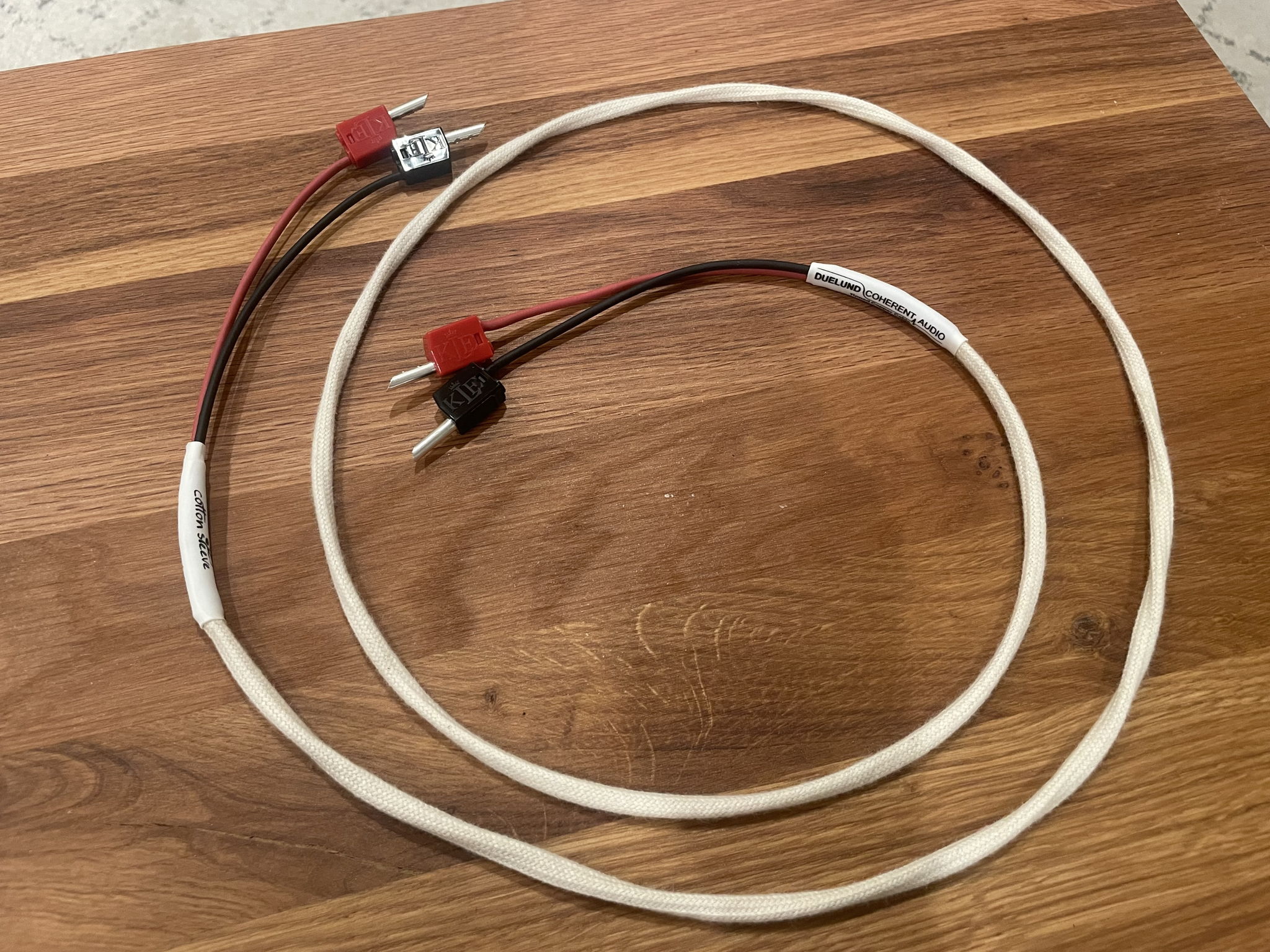 Duelund Tinned Copper Speaker Cable Pair | 16 Gauge, 8 ...