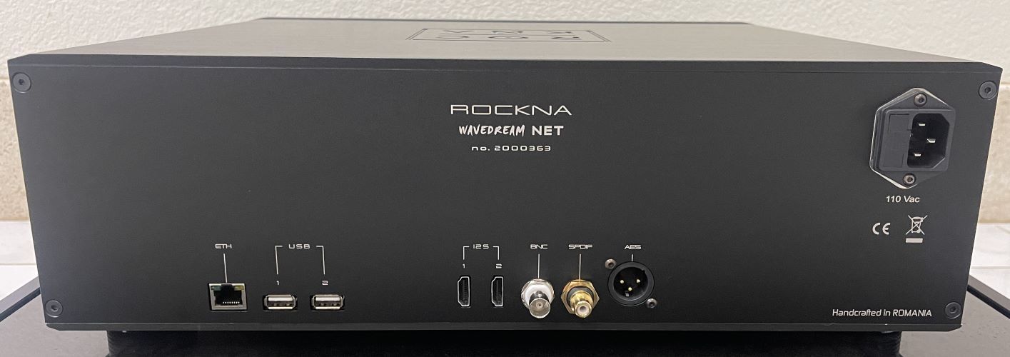 Rockna Wavedream NET 1TB Music Server Transport CD Player 2