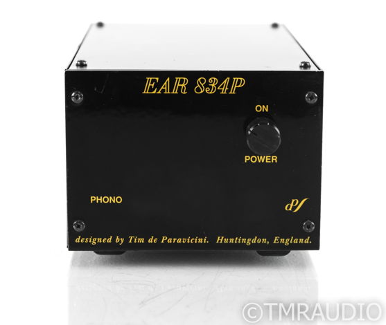 EAR 834P MM Phono Tube Preamplifier; Black (No MC) (21776)
