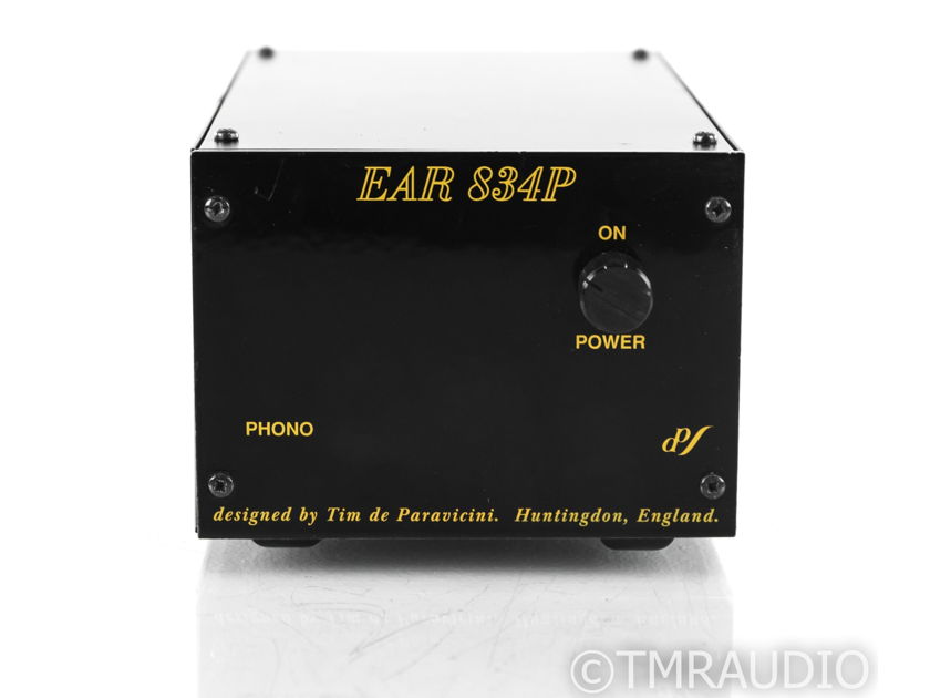 EAR 834P MM Phono Tube Preamplifier; Black (No MC) (21776)